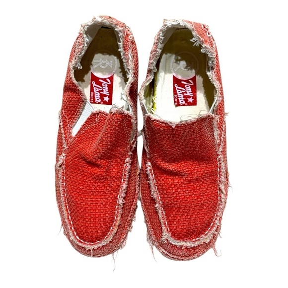 Women’s Tony Lama Lipstick Pink Slip Ons - Picture 4 of 6